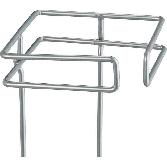 Підставка для парасоль під Relaxdays, металева, срібна, 52,5 x 13,5 x 13,5 см