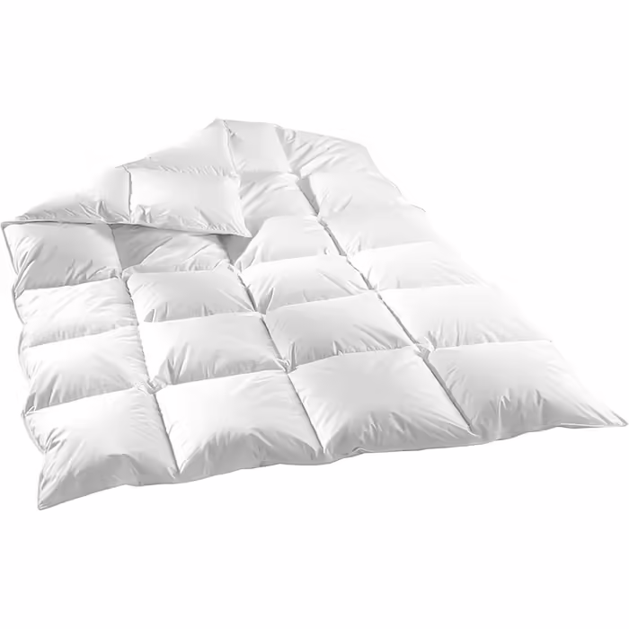 Mother Nature Down Feather Duvet 135x200cm Filling 1200, 1400, 1600 Duvet, Blanket, Duvets, Baffle Box Duvet, Down Fluff, Blankets (135 x 200cm_ 1600gr)