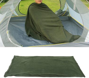 Sleeping Bag Portable Travel Warm Sleeping Bag for Adults Outdoors, Camping, Hiking, Climbing, Wool Sleeping Bag Liner