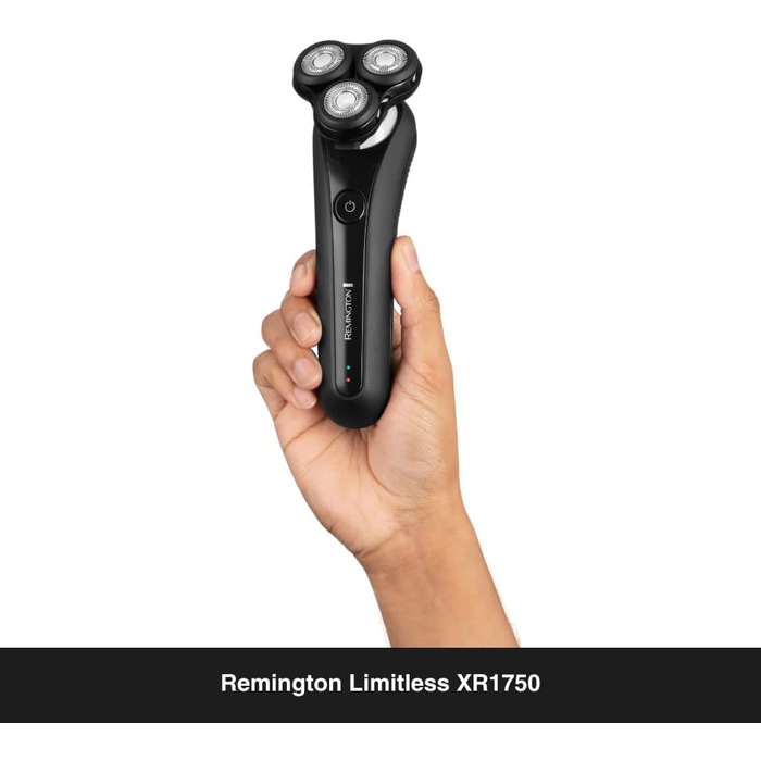Електричний голчастий верстат Remington X5 для чоловіків [для сухого та вологого гоління] з поворотним голівкою 360°, тримером, PowerSense, акумулятором та USB-зарядкою (замінний гол. блок XR1750)