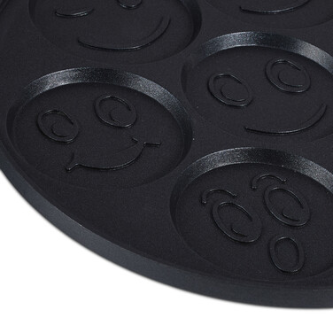 Relaxdays Pancake Pan with Faces