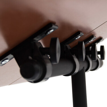 Relaxdays Adjustable Height Laptop Table Wood