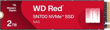 WD Red SN700 2TB NVMe SSD для NAS - висока швидкість та надійність