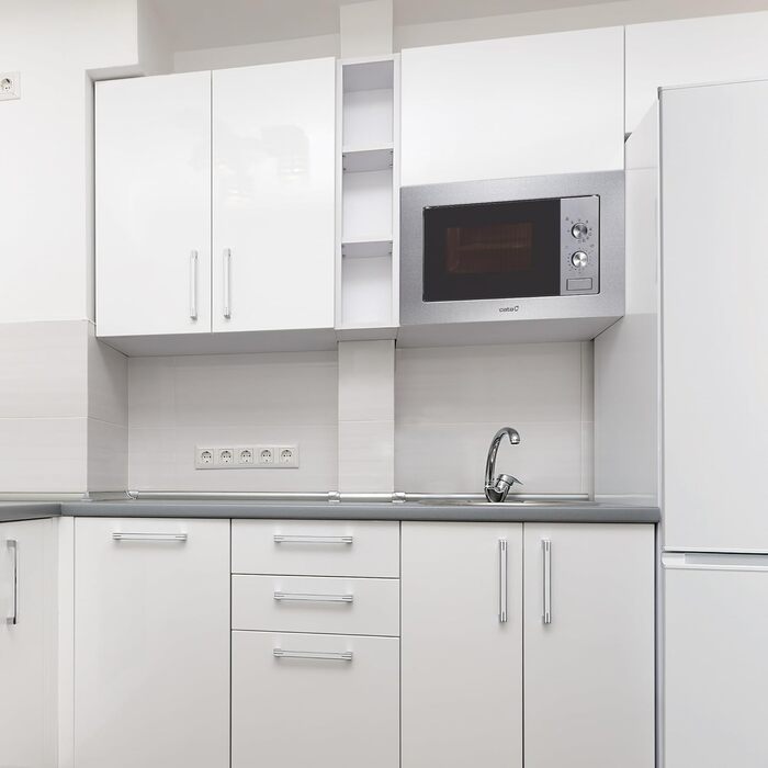 Мікрохвильова піч CATA MC 20 IX Inox: 20л, нержавіюча сталь, гриль 1000W, самостійне розморожування, таймер, ширина 60 см