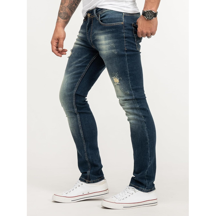 Чоловічі джинси Rock Creek Slim Fit M21 (36W/34L, темно-сині) - Оригінал
