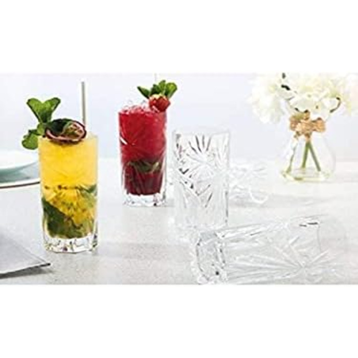 Набір з 6 келихів для шампанського/просекко RCR, 160 мл, кришталево-прозорі, стійкі до миття в посудомийній машині, для весілля/день народження