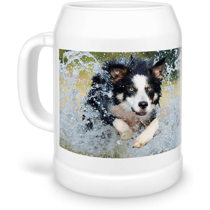 Design/Personalize your own beer stein/mug. Print with your own photo or text. Ideal for clubs, steins, mugs, tankards, or beer jugs.