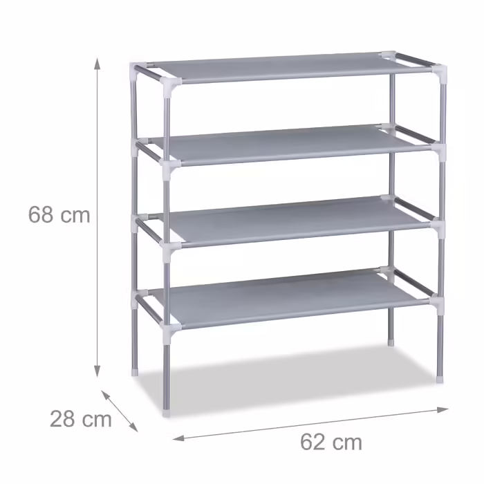Розеткова система Relaxdays Shoe Rack 4 рівня
