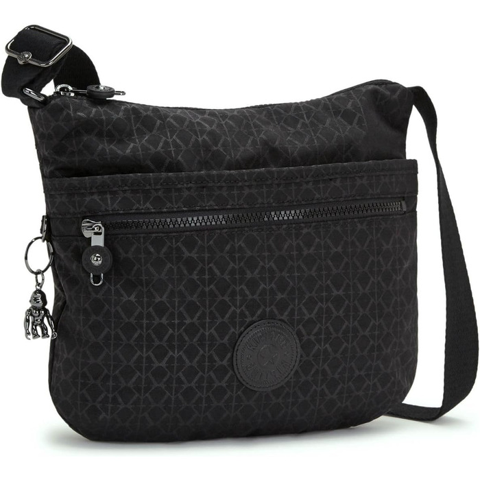 Сумка через плече Kipling ARTO Signature Emb середнього розміру - оригінальна та стильна