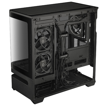 Корпус ASUS PRIME AP202 TG ARGB Midi Tower, чорний