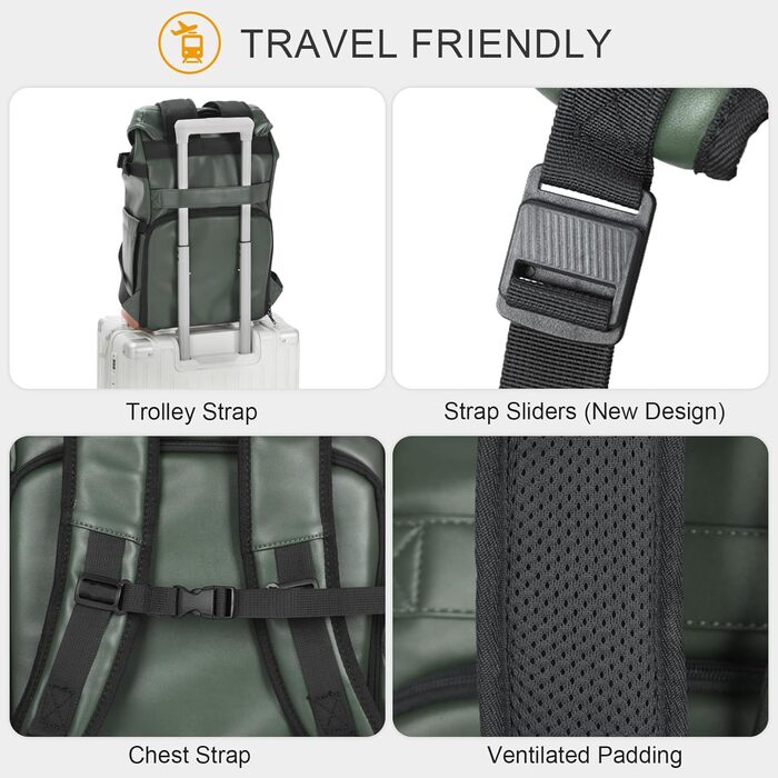 Рюкзак для камери Tarion: водонепроникний, з відділенням для 14