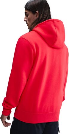 Чоловіче худі Nike Sportswear Club Fleece BV2654 червоного кольору (University Red), розмір XL