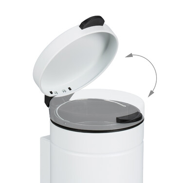 Relaxdays Cosmetic Containers Wall Mount 3 Liter