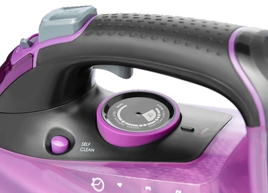 Парова праска Morphy Richards Turbosteam 2800 Вт, фіолетова
