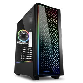 Sharkoon ATX корпус ПК RGB LIT 200 з підсвічуванням RGB