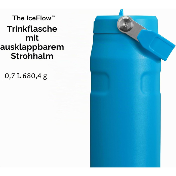 Термопляшка Stanley 1913 Flip Straw 1.06 л зі соломинкою, сталева, герметична, BPA-free