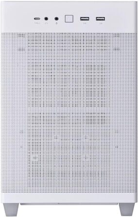 Корпус ПК ASUS PRIME AP201 TG mATX з ARGB підсвічуванням та скляною панеллю, підтримка GPU до 420 мм