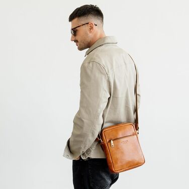 Чоловіча сумка через плече Berliner Bags Tom з натуральної шкіри, чоловіча сумка-кросбоді