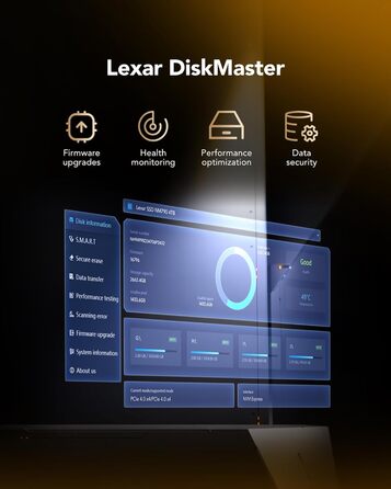 Lexar Thor Pro 1TB SSD: Швидкий M.2 NVMe накопичувач PCIe Gen4 для PS5, ноутбуків та ПК