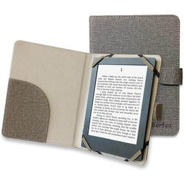 Чохол для електронного читача Sony PRS, Tolino, Kobo, BQ 6 дюймів сірого кольору
