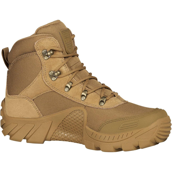 Черевики FREE SOLDIER для чоловіків: тактичні, туристичні, бойові, для активного відпочинку та військової підготовки (42 EU, Коричневий)