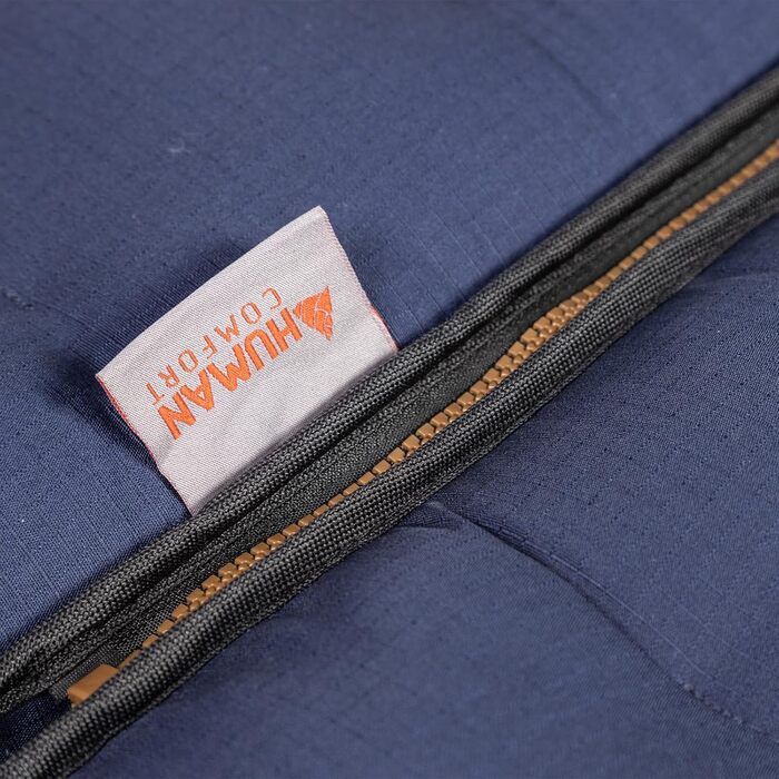 Надувний матрац для гостей Human Comfort Luftbett Chatou, 100% бавовна, блакитний