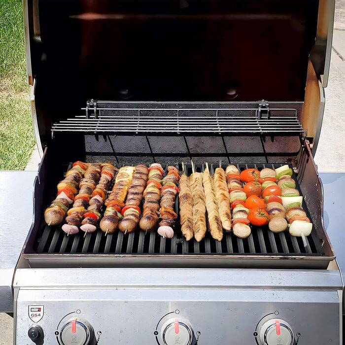 Решітка для гриля Weber Genesis 300 серії Onlyfire, емальований сталь, заміна 7524/7528, 49,5x32 см