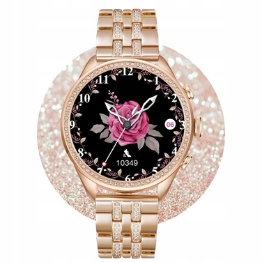 Смарт-годинник Smart-Trend з цирконіями, рожевий