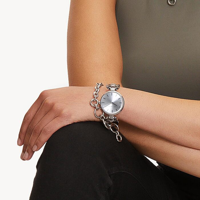 Жіночий годинник Tamaris з браслетом – круглий та квадратний дизайн, сріблястий колір