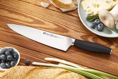 Ніж кухарський Grossman 002SH, 33 см, з нержавіючої сталі, ергономічна ручка