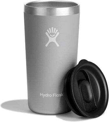 Hydro Flask 16 oz & 12 oz Stainless Steel Tumbler - Insulated Travel Mug with Leakproof Lid