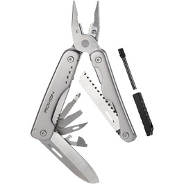 ROXON S803E Elite Update Multi-Tool - 20-Function Survival Knife with Pliers & Fire Starter | EDC Outdoor Tool