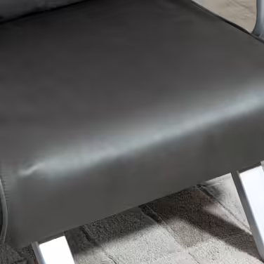 HOMCOM 3-in-1 Sleeper Sofa, Convertible Sleeper Chair, Guest Bed, Folding Mattress, Chaise Lounge, 65x69x80cm, Faux Leather, Grey