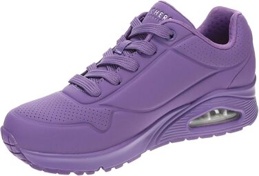 Жіночі кросівки Skechers UNO Stand On Air (39 EU, фіолетовий Durabuck Mesh)