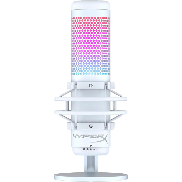 Мікрофон HyperX QuadCast S RGB USB з поп-фільтром для PC, PS4, Mac, Streaming, Gaming, Twitch, YouTube, Discord