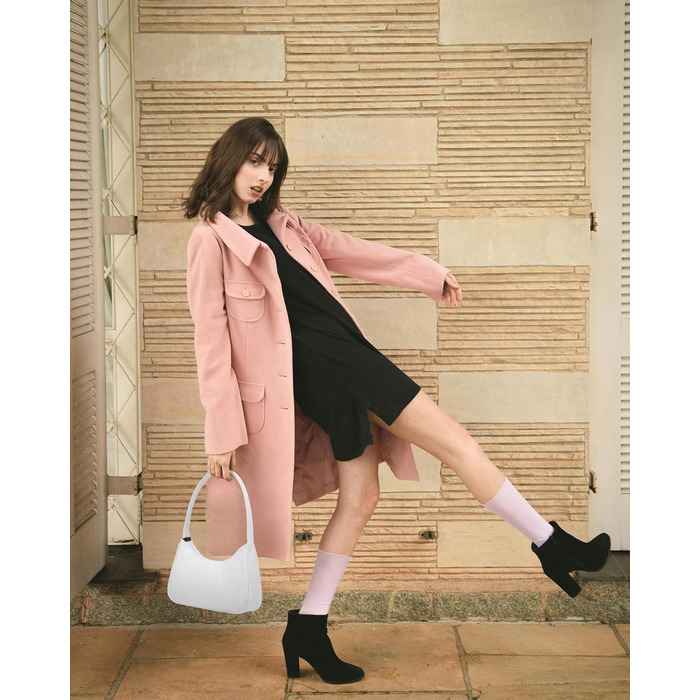 Сумка LOVEVOOK жіноча мініатюрна через плече, клатч, біла нейлонова для побачень, вечірок, покупок