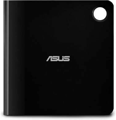 Зовнішній ультратонкий Blu-ray привід ASUS BW-06D5H-U BDXL з підтримкою M-Disc для запису Blu-ray, DVD та CD, сумісний з Windows та Mac