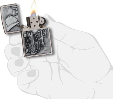 Запальничка Zippo оригінальна бензинова металева