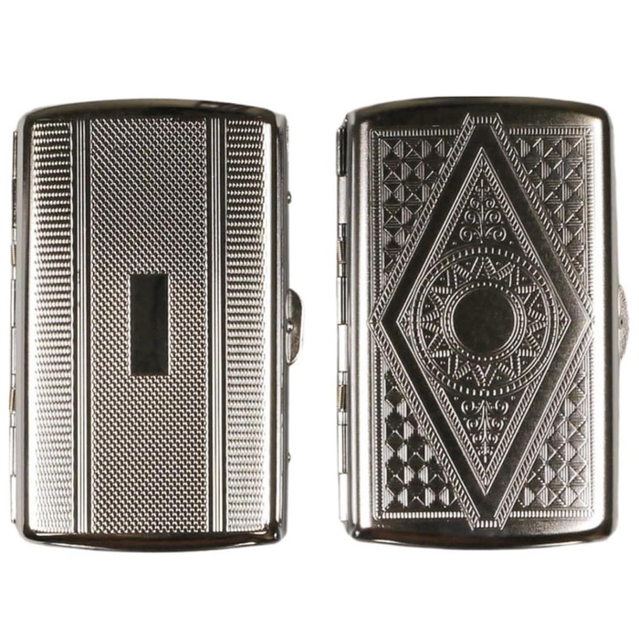 Металеве тютюнотримач для сигарет та/або стіків з металевою перехресною фіксацією - різні дизайни (2)