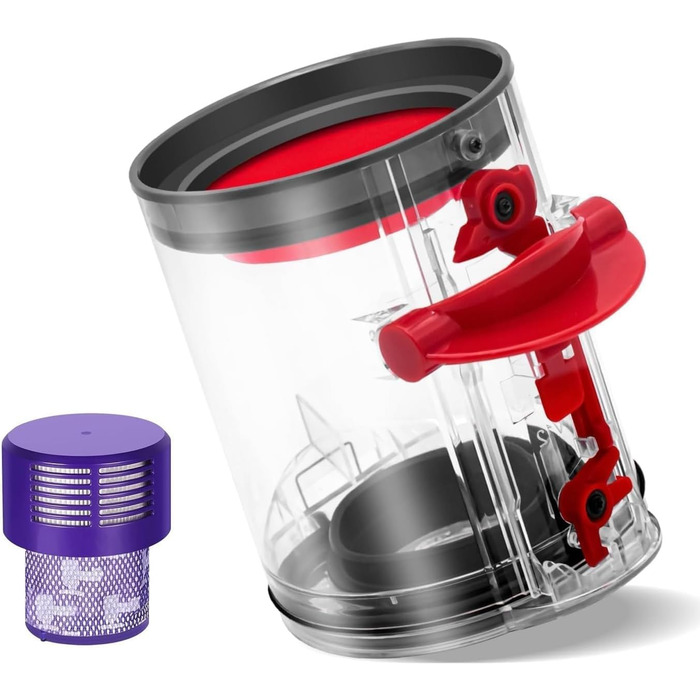 Контейнер для пилу Dyson V12/V10 Detect Slim (965272-01) - Оригінальна заміна