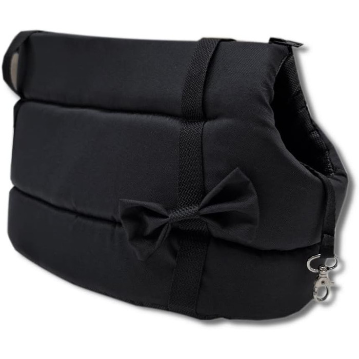 Сучасна переноска для собак та котів Odolplusz Elegante (чорна) - миюча, для маленьких/середніх, XS, S, L, M