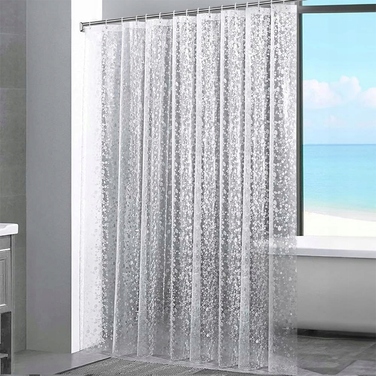 Водонепроникна та протигрибкова штора для душу, 180x200 см