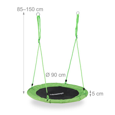Relaxdays Nest Swing 90 cm