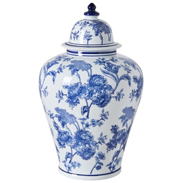 Порцелянова ваза Beliani, 23 x 46 см