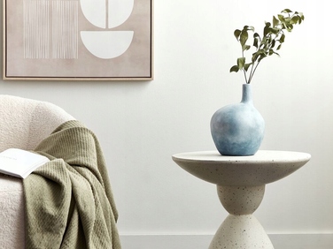 Декоративна керамічна ваза BENTONG, 26 см, блакитна