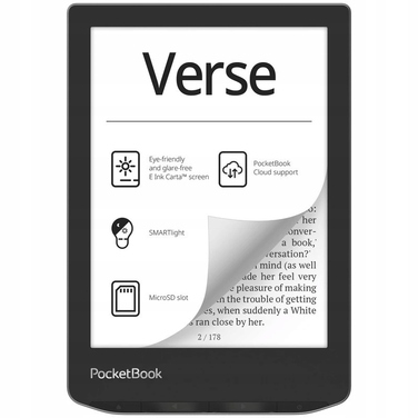 Електронна книга PocketBook Verse (629) 8 ГБ, 6