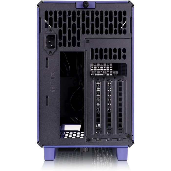 Корпус Thermaltake Mini-ITX TR100 Future Dusk: 18.4л, Dual-Chamber, PCIe 4.0, підтримка AIO 280мм, тихий Airflow