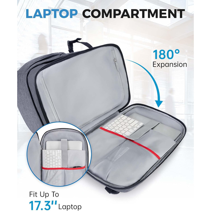 Bagsmart Рюкзак для фотоапарата та ноутбука 15.6