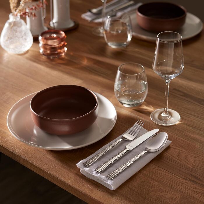 Amefa FELICITY Набір столових приборів (42 шт.) з нержавіючої сталі, дизайн 