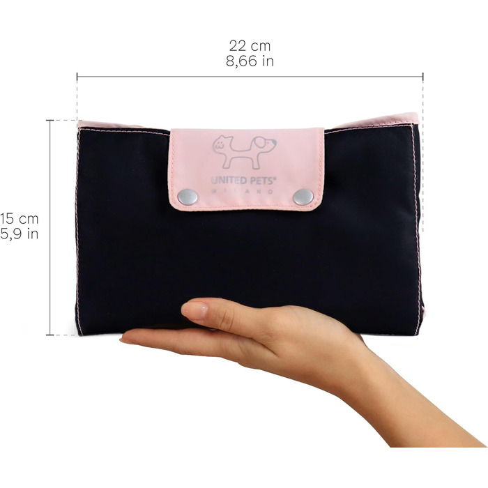 Килимок для собак Lazy Dog Mat – портативне лежання для собак, складний, для ресторану та подорожей, легкий, чорний/зелений